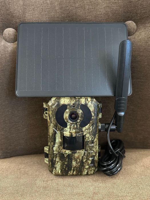 Фотопастка 4G LTE на сонячній панелі 940nm фотоловушка прихована