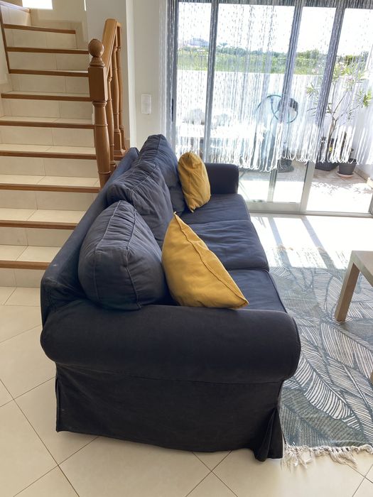 Sofá Ektorp do Ikea preto/antracite