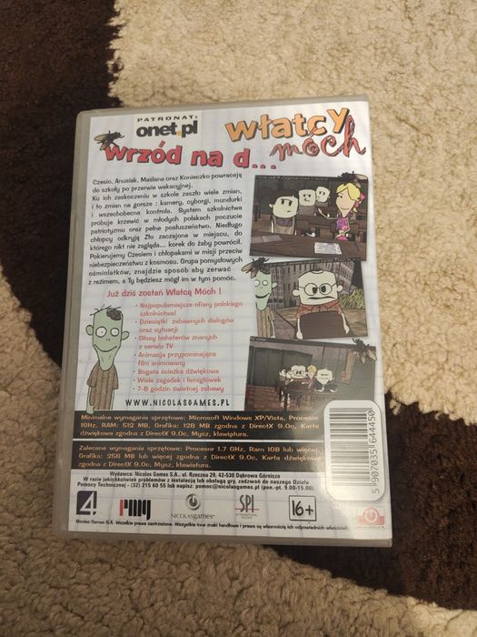 Gra pc wlatcy Móch wrzód na dupie