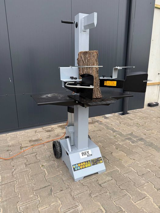 Łuparka pionowa hydrauliczna NEX 8 ton silnik 3kW solidna konstrukcja