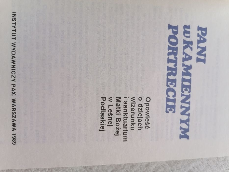 Pani w kamiennym portrecie 1989