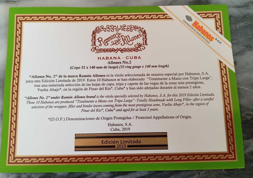 Caixa Ramón Allones Allones