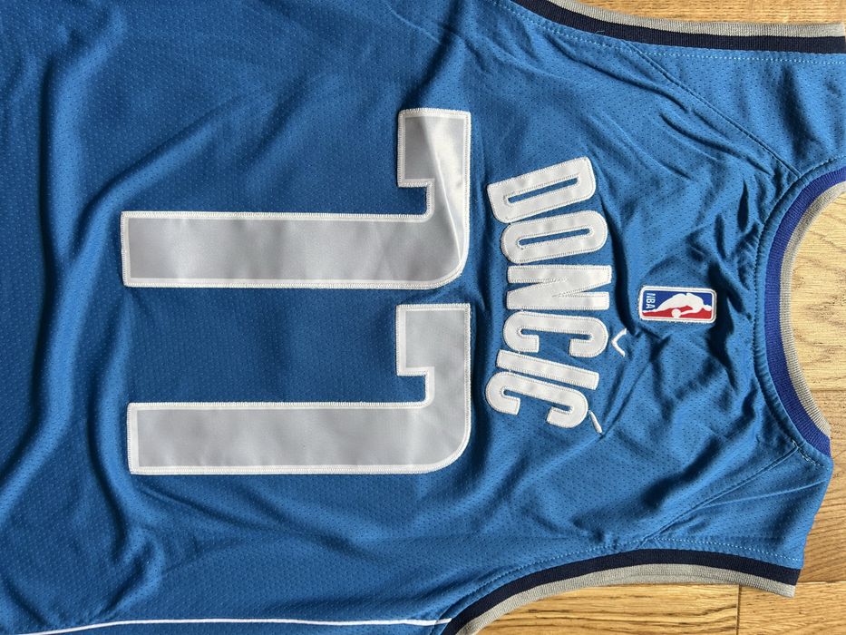 Nowy niebieski Jersey Nike Luka Dončić 77 Dallas NBA