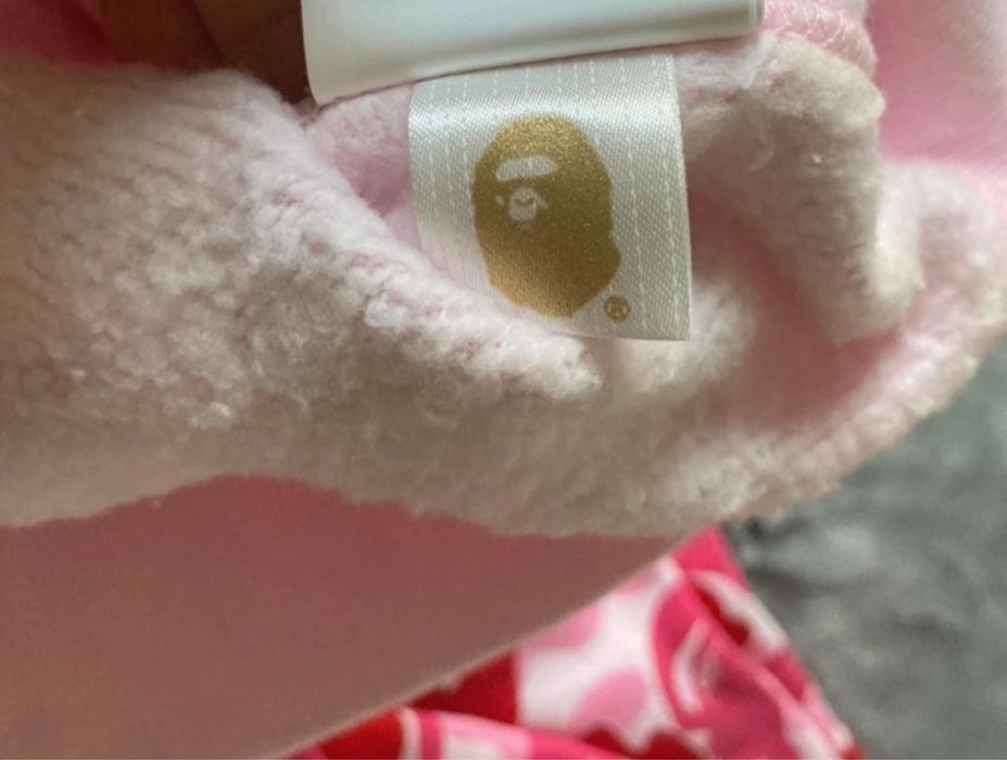 bluza full zip bape shark