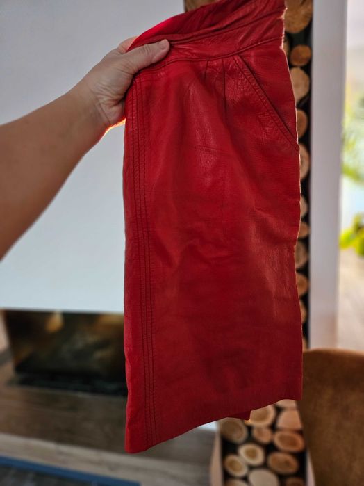 Spodniczka skora naturalna s m 36 38