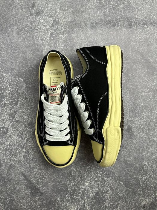 MMY Maison Mihara Yasuhiro кеди кеды черные чорні кросівки кросовки 43