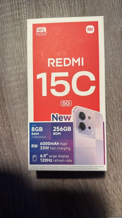 Telemovel redmi 15 C novo