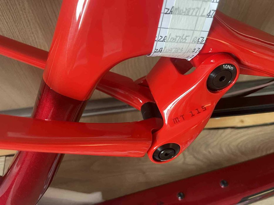 Nowa Rama i amortyzacja KTM Prime LTD chrome red FOX S/XL Kashima