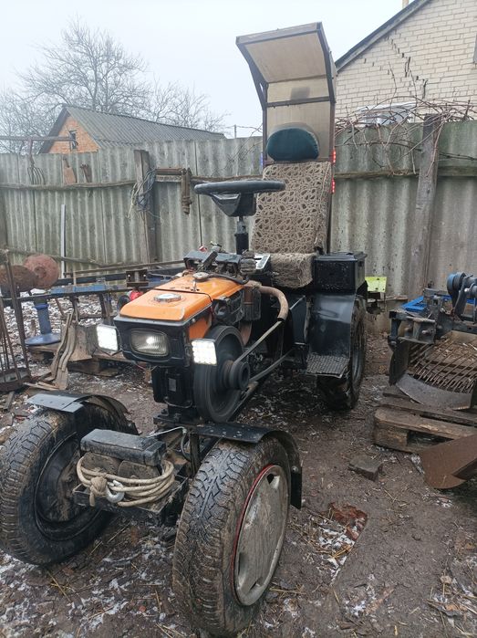 Саморобний міні трактор