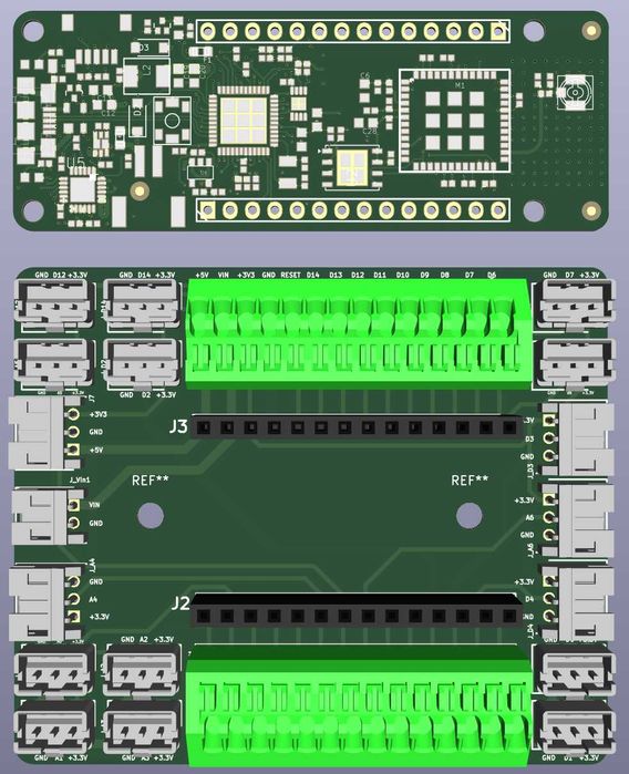shield conetor ligações para Arduíno MKR para prototipagem