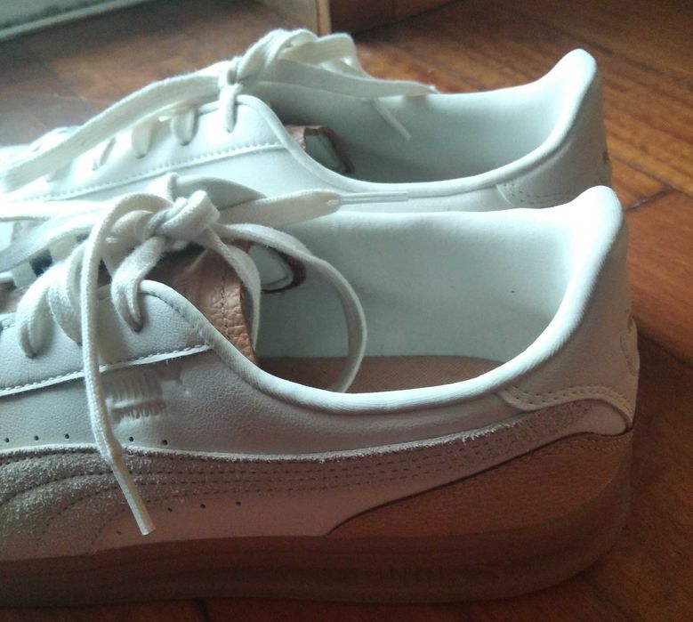 Sapatilhas Puma - Brancas Bejes - 100% originais - novas - tam.45