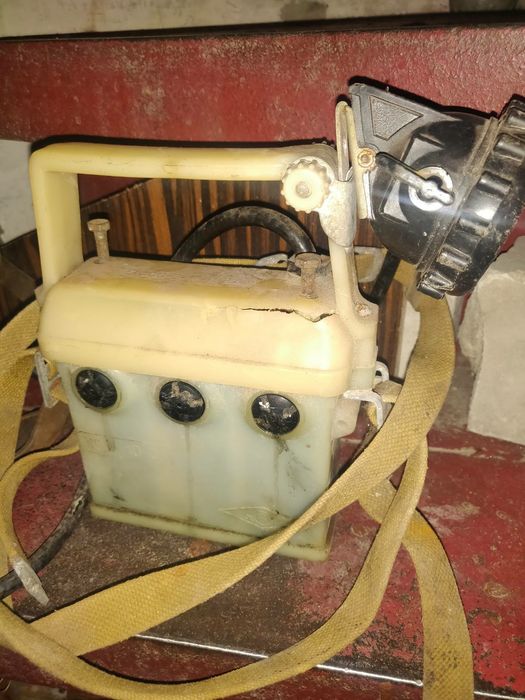 Фонарик шахтёрский  б/у