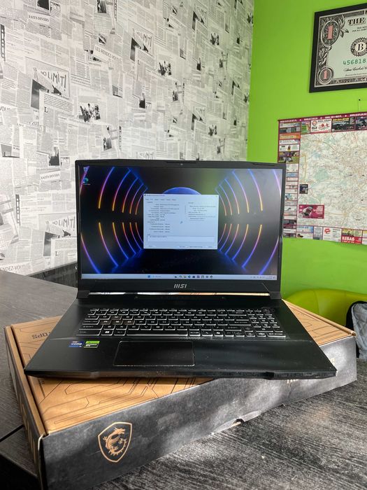 Potężny Laptop MSI Katana 17 | i9-13900H | RTX 4070 (8GB) | 32GB DDR5 | 1TB SSD | 144Hz