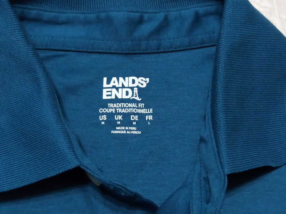 Поло мужское Lands End