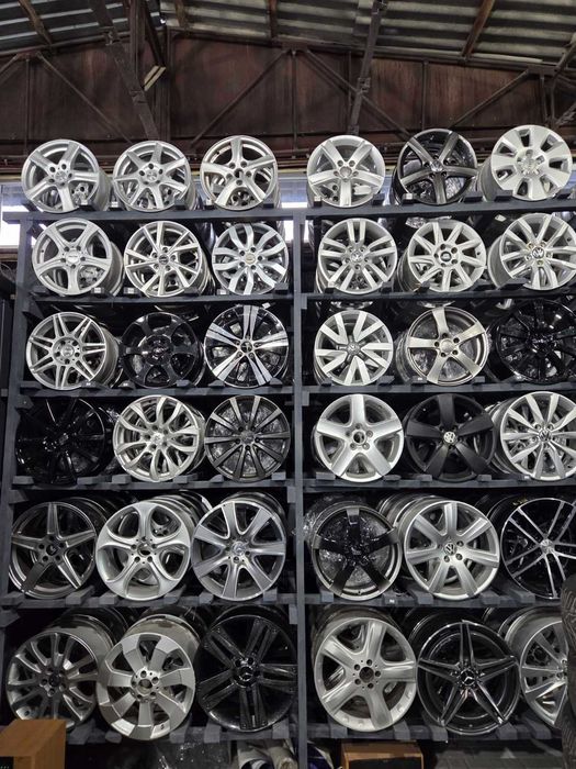 Литі Диски титани 5 112 R16 VW Skoda Seat Audi Mercedes бу нові