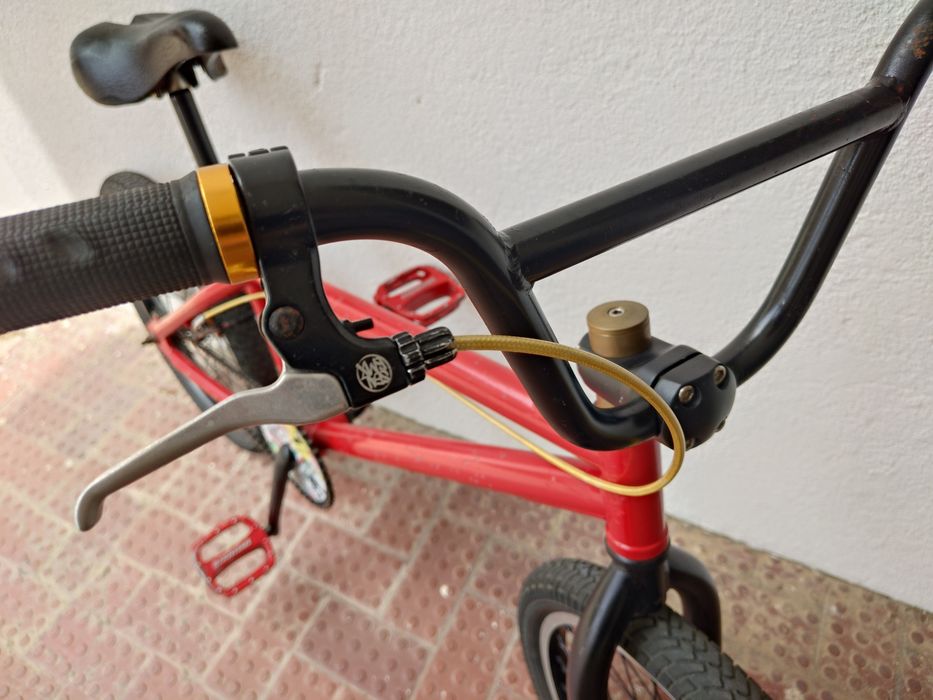 Bmx roda 20" pronta a andar, pneus óptimos