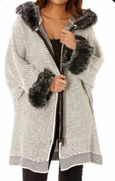 Casaco de lã oversize zara