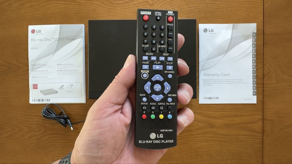 Leitor de Blue-Ray LG BP125 - NOVO