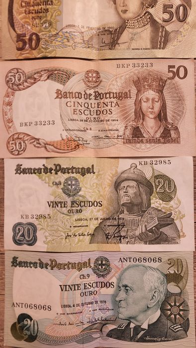 Notas portuguesas (Novas)