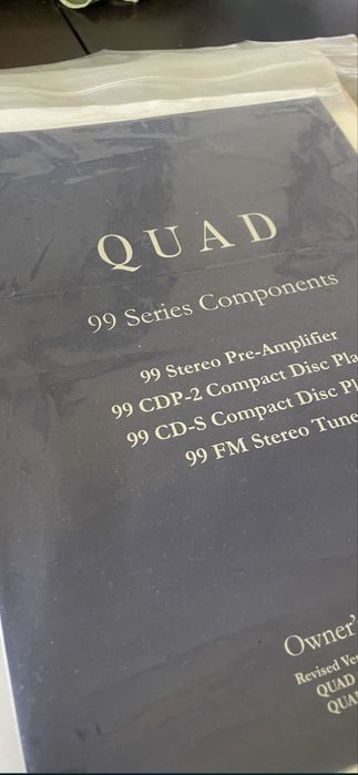 Sistema Hi-Fi Quad 99 Completo – Qualidade Britânica de Referência