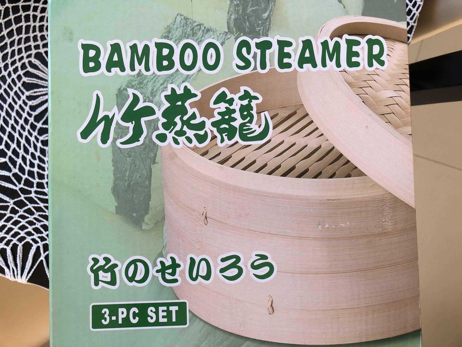 Parownik  Bambusowy Okrągły Podwójny 20cm