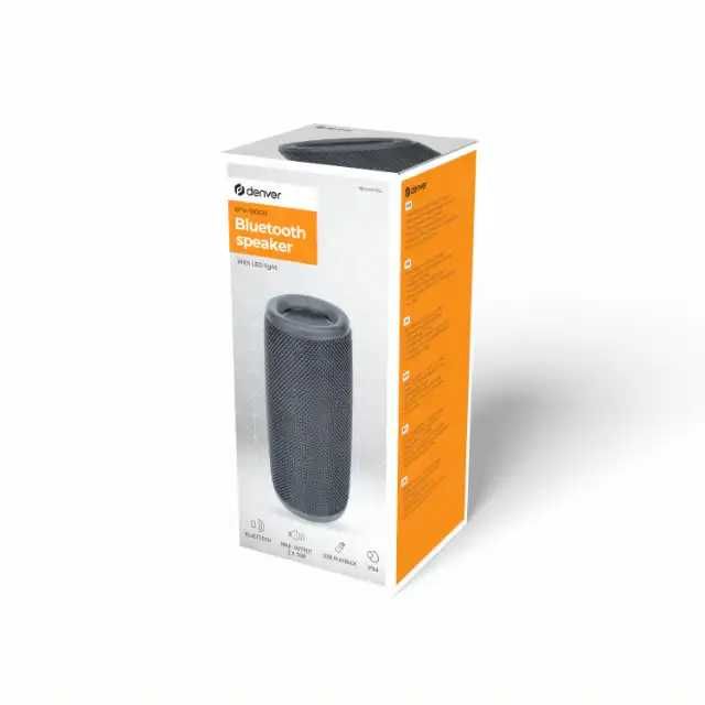 Coluna Denver BTV-150GR Coluna Bluetooth Portátil