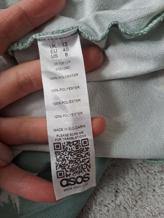 Plisowana spódnica Asos rozmiar 40 nowa bez metki