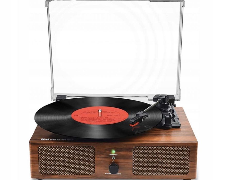 Gramofon winylowy UDREAMER ud001 brązowy