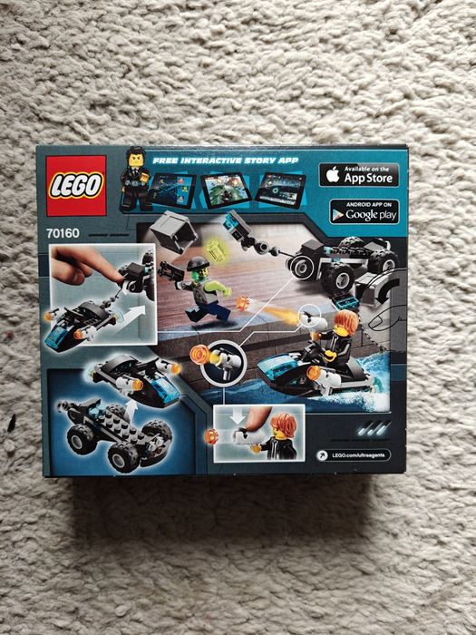 Lego Ultra Agents 70160 Pościg quadem