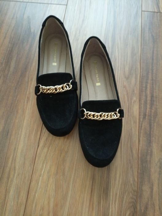 Baleriny damskie czarne