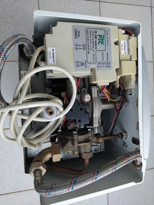 Esquentador inteligente ventilado