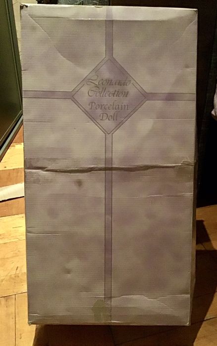 Кукла лялька велика Leonardo collection порцелян