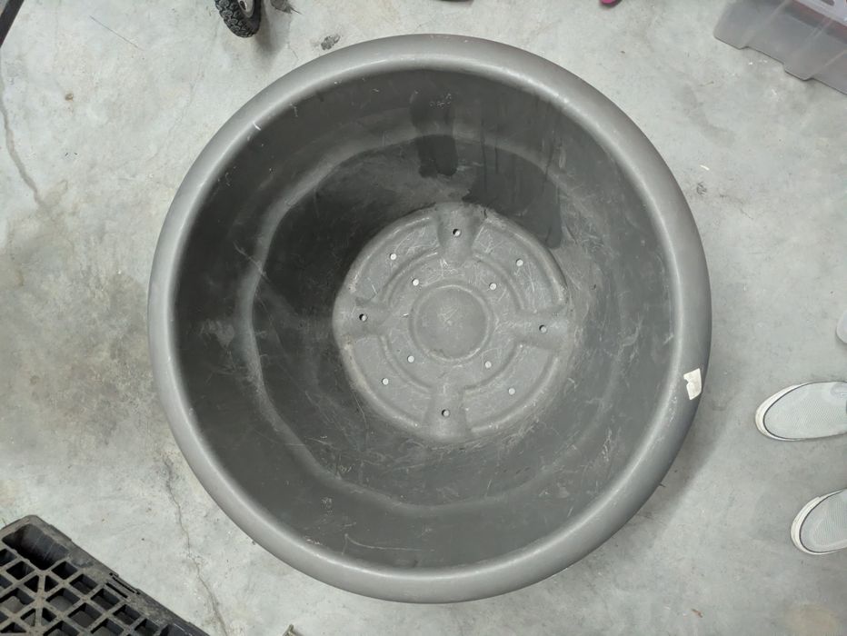 Vaso plástico grande