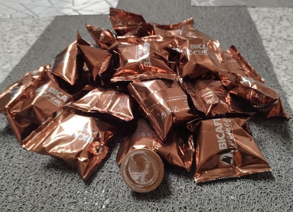 Cápsulas de café+copos