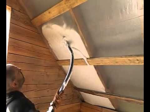 Утеплення будинків, дахів рідким пінопластом: піноізол.