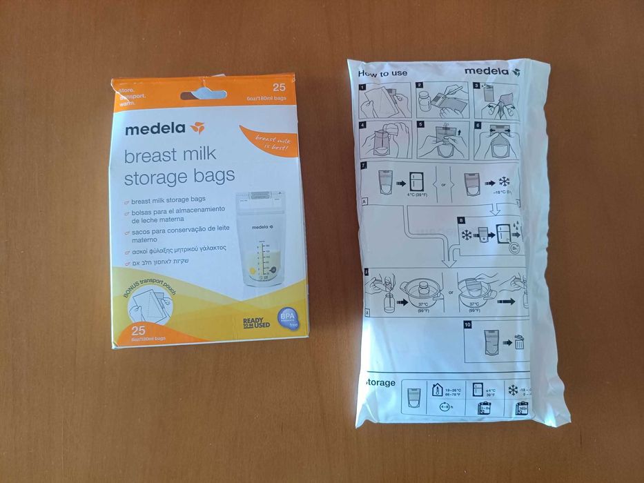 Sacos Conservação Leite Materno - Medela