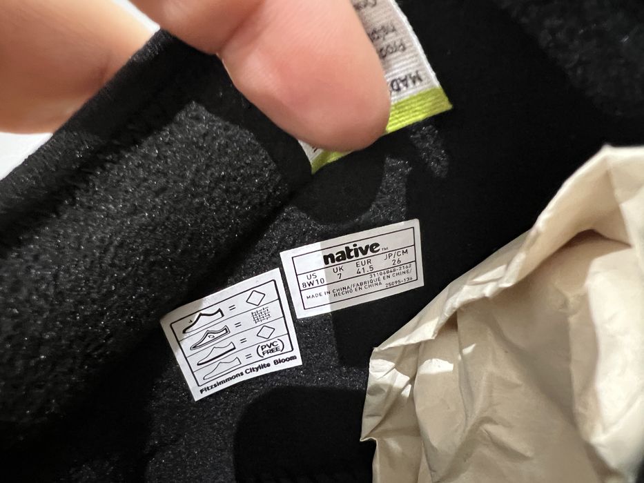 Черевики унісекс Native Fitzsimmons Bloom Beige 31106848-2162