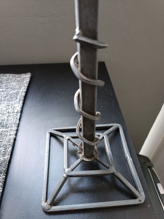Castiçal ferro vela