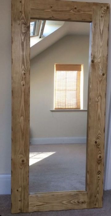 Амбарні дзеркала , рамки дуб та хвоя