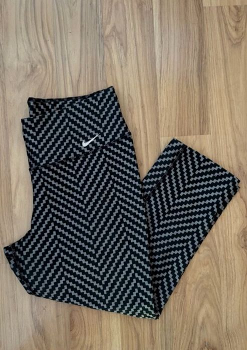 Legginsy NIKE XS 34 36 sportowe fitness pepitka
