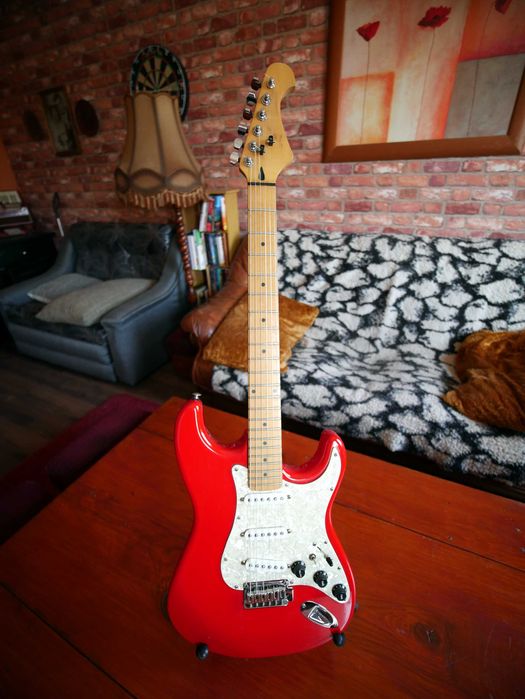 Zawodowa Gitara Elektryczna od Lutnika na wzór Fender Stratocaster