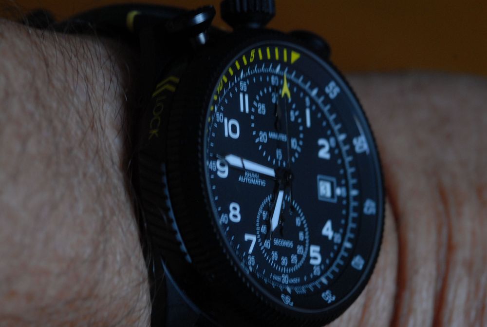 Hamilton Khaki Pilot TakeOff AutoChrono - jak nowy