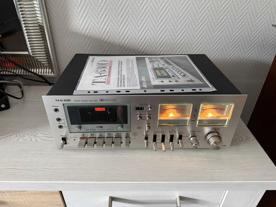 ONKYO TA-630D Deck Magnetofon Top Hi-Fi Limited