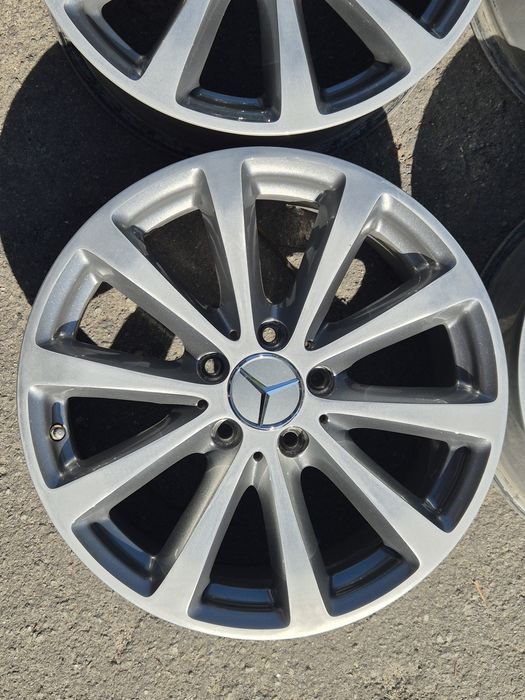 Продам компл.оригин.дисків MERCEDES з датч.тиску  R17  5x112