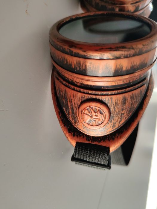 Gogle The Deacon Whisky | Stylowe Okulary Steampunk Cosplay Kolekcjonerskie