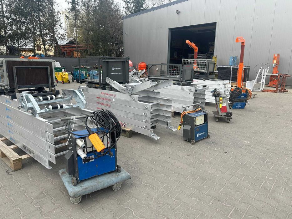Winda drabina dekarska Bocker TopLift 250kg 12-22m wciągarka Wyciąg dekarski budowelany skośny do dachówki papy innych materiałów nr.30