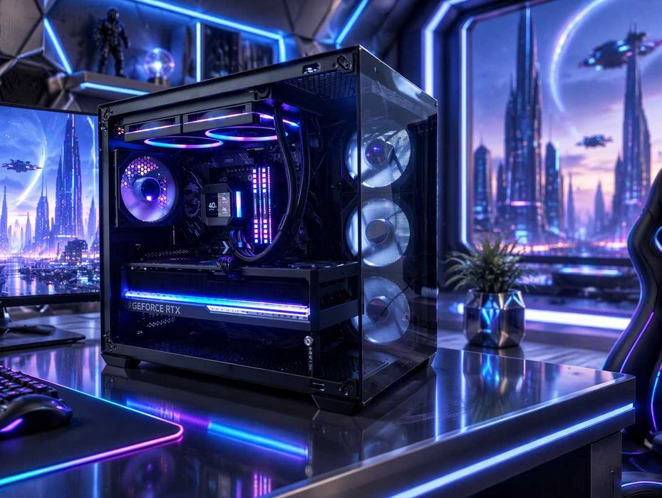 ІГРОВИЙ ПК ElitePC Sensei! Ryzen 9800X3D / ROG Astral RTX 5080 16Gb / DDR5 32Gb 6000 CL30 / 11000MB/s Pcie 5.0 1Tb / MSI GAMING+ X870 WIFI7