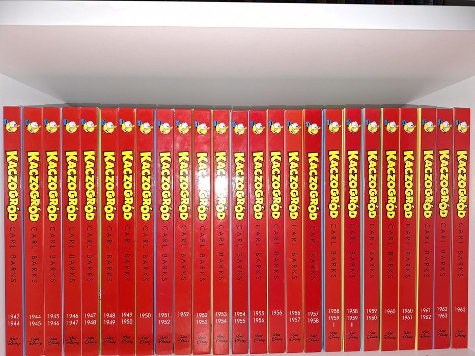 Kaczogród tomy 1942-1964 Sknerus zestaw komiks