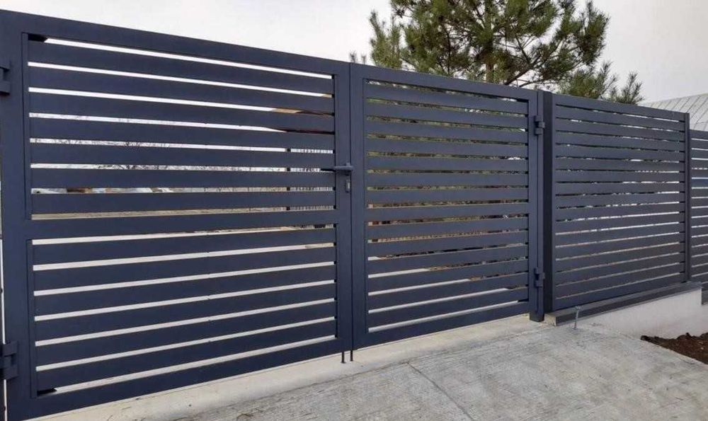 Ворота відкатні, каркас, рама для воріт T1000, гарантія на откатные