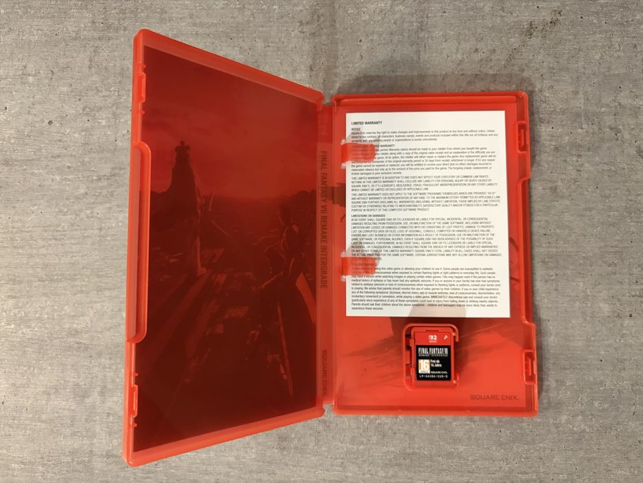 Final Fantasy VII Remake Intergrade - Nintendo Switch 2